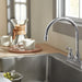 Peerless Elmhurst: Two-Handle Kitchen Faucet with Twist Aerator, chrome - view 2