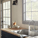 Peerless Elmhurst: Two-Handle Kitchen Faucet with Twist Aerator, chrome - view 3