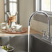 Peerless Elmhurst: Two-Handle Kitchen Faucet with Twist Aerator, chrome - view 4