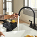 Peerless Elmhurst: Two-Handle Kitchen Faucet with Twist Aerator, oil rubbed bronze - view 5