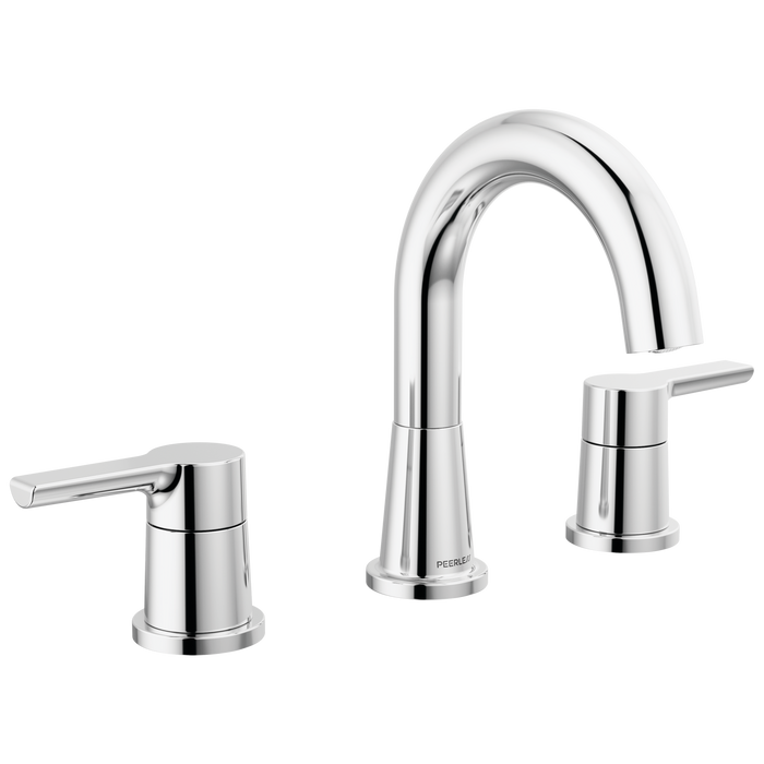 Peerless Flute P3512LF Two Handle Widespread Lavatory Faucet