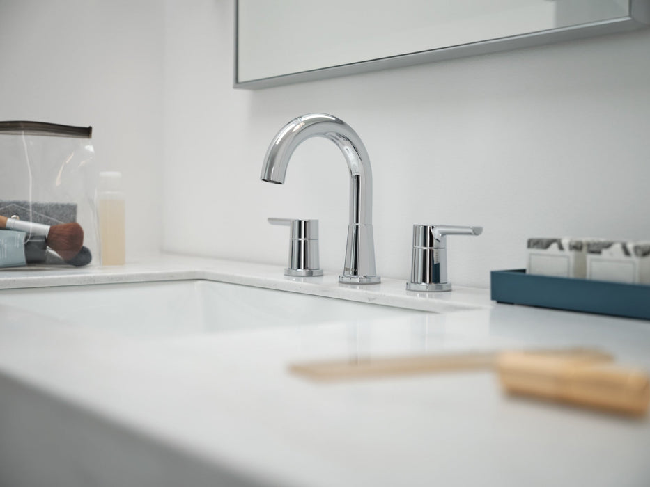 Peerless Flute P3512LF Two Handle Widespread Lavatory Faucet
