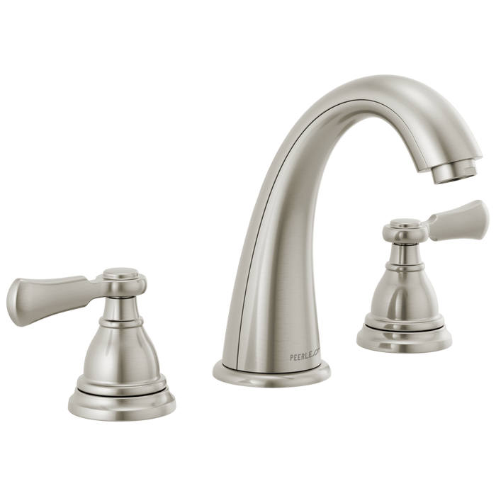 Peerless Elmhurst P3565LF Two-Handle Widespread Bath Faucet, brushed nickel