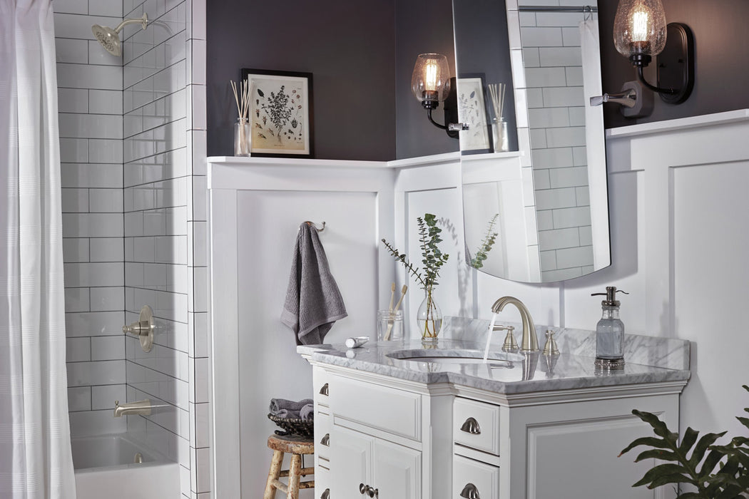 Peerless Elmhurst P3565LF Two-Handle Widespread Bath Faucet, brushed nickel - view 5