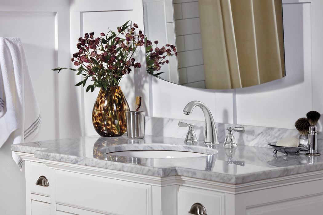 Peerless Elmhurst P3565LF Two-Handle Widespread Bath Faucet, chrome - view 3