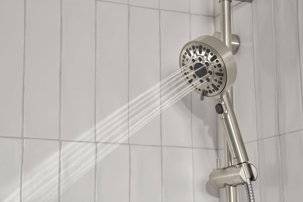Peerless Precept P62447 Slide bar with hand shower, brushed nickel - view 4