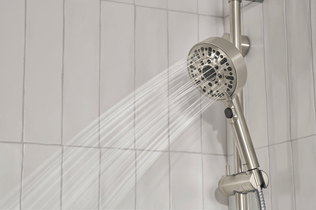 Peerless Precept P62447 Slide bar with hand shower, brushed nickel - view 5