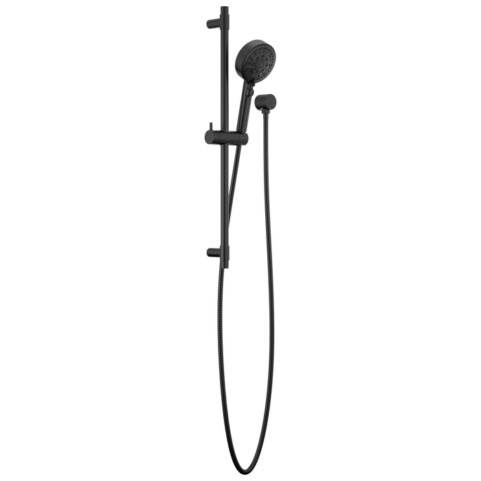 Peerless Precept P62447 Slide bar with hand shower, matte black
