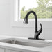 Peerless Parkwood P7935LF Single Handle Pulldown Kitchen Faucet, matte black - view 2