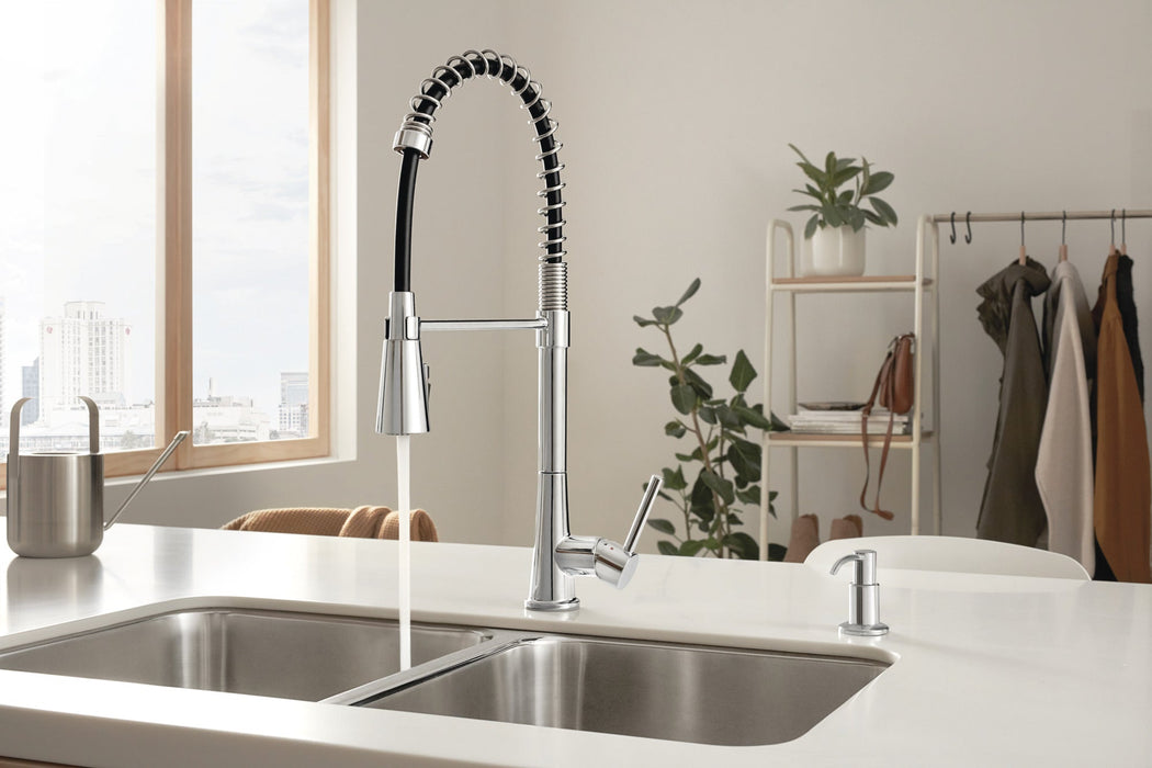 Peerless Precept P7948LF Single-Handle Commercial Style Kitchen Faucet, chrome - view 5