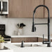 Peerless Precept P7948LF Single-Handle Commercial Style Kitchen Faucet, matte black - view 5