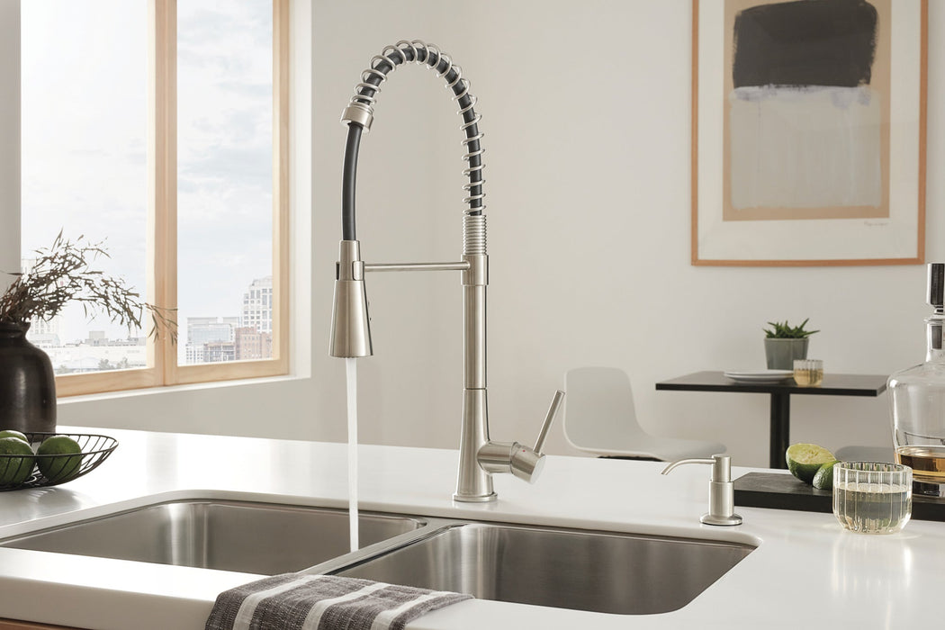 Peerless Precept P7948LF Single-Handle Commercial Style Kitchen Faucet, stainless - view 5