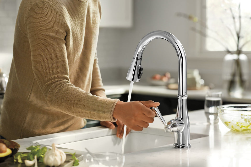 Peerless Elmhurst P7965LF Single-Handle Pull-Down Kitchen Faucet, chrome - view 2