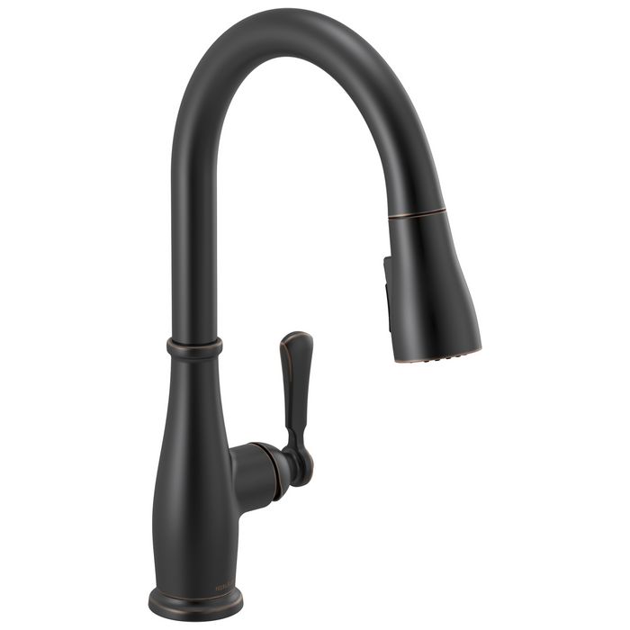 Peerless Elmhurst P7965LF Single-Handle Pull-Down Kitchen Faucet, oil rubbed bronze