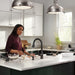 Peerless Elmhurst P7965LF Single-Handle Pull-Down Kitchen Faucet, oil rubbed bronze - view 3