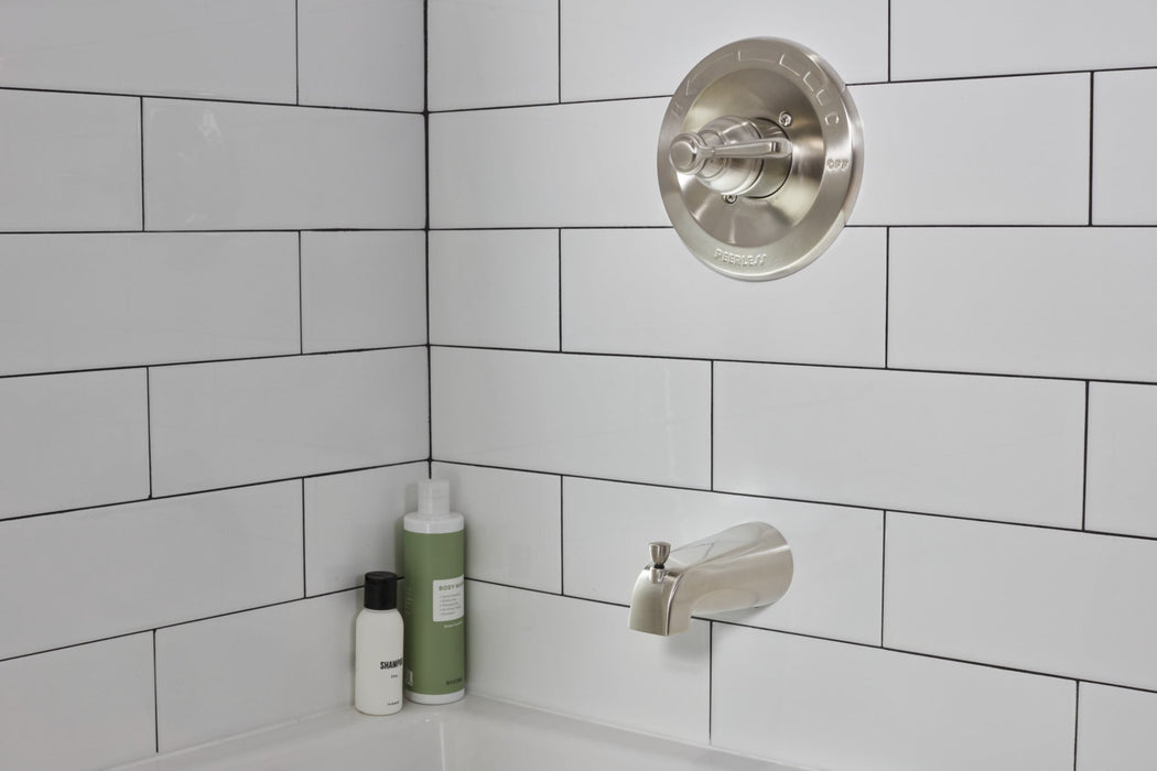 Peerless Elmhurst PTT14465 Tub shower trim kit, brushed nickel - view 2