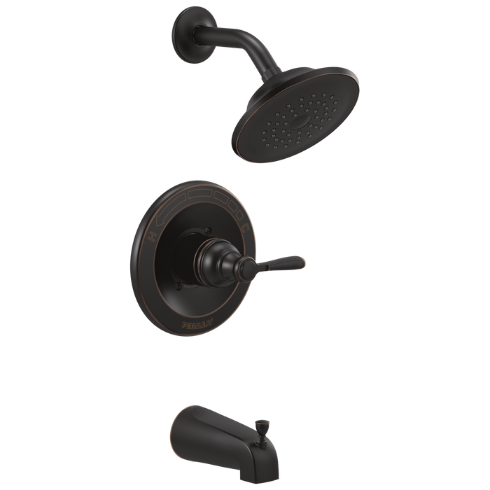 Peerless Elmhurst PTT14465 Tub shower trim kit, oil rubbed bronze