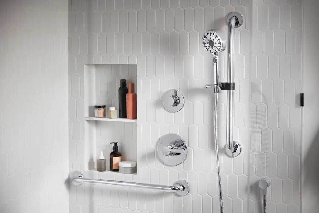 Peerless Precept PTT24447 ADA tub shower and hand shower, chrome - view 2
