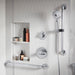 Peerless Precept PTT24447 ADA tub shower and hand shower, chrome - view 2