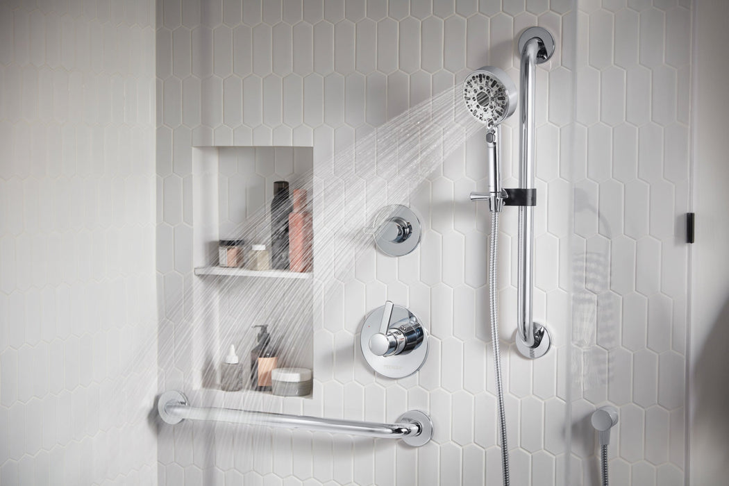Peerless Precept PTT24447 ADA tub shower and hand shower, chrome - view 3