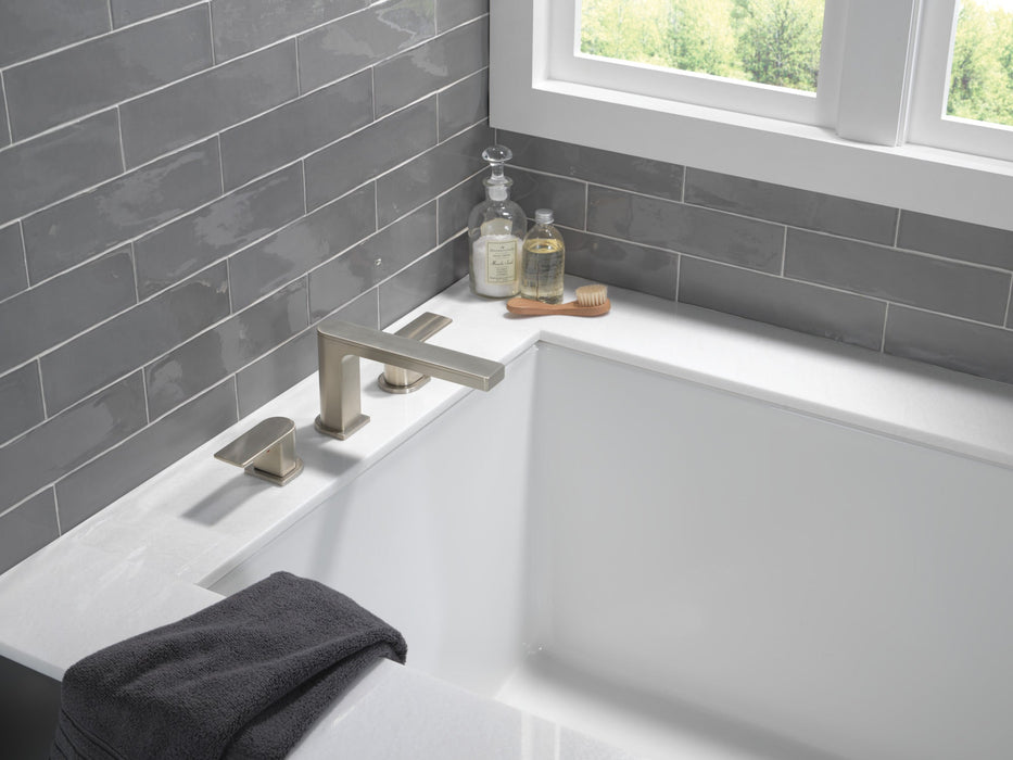 Peerless Xander PTT4319 Roman tub trim kit, brushed nickel - view 3