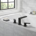 Peerless Xander PTT4319 Roman tub trim kit, matte black - view 3
