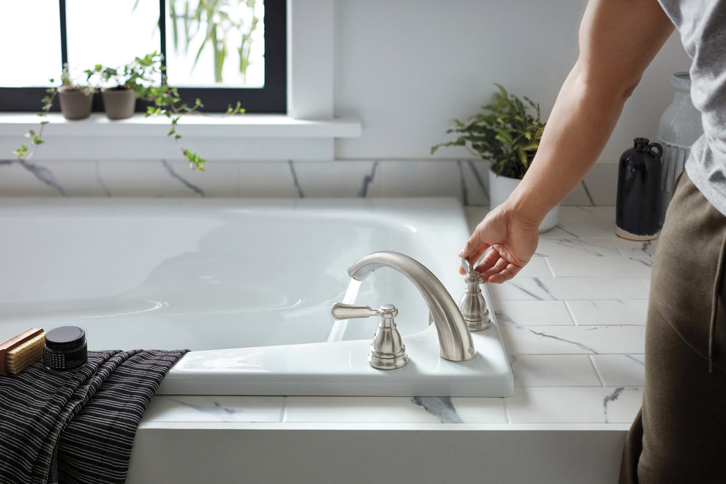 Peerless Elmhurst PTT4365 Roman tub trim kit, brushed nickel - view 2