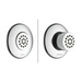 Delta SH5000 HydraChoice Body Spray - Spray Head, lumicoat chrome - view 4