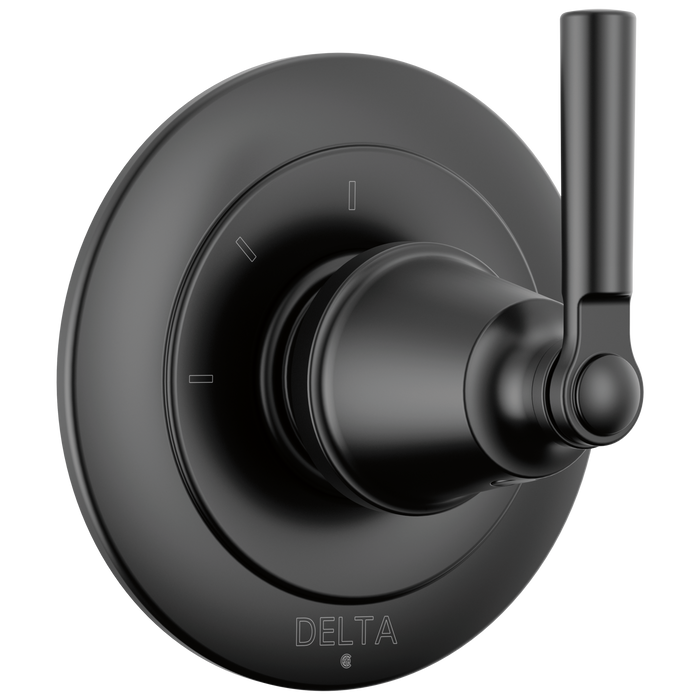 Delta Saylor T11835 3-Setting 2-Port Diverter Trim, matte black