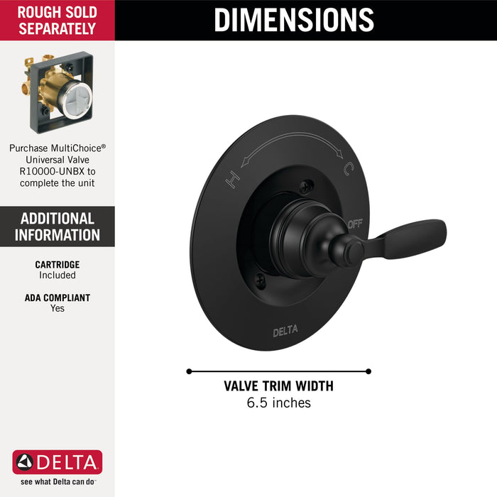 Delta Woodhurst T14032 Valve Only Trim