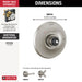 Delta Dorval T14056 Monitor 14 Series Valve Only Trim - Less Handle, stainless - view 4