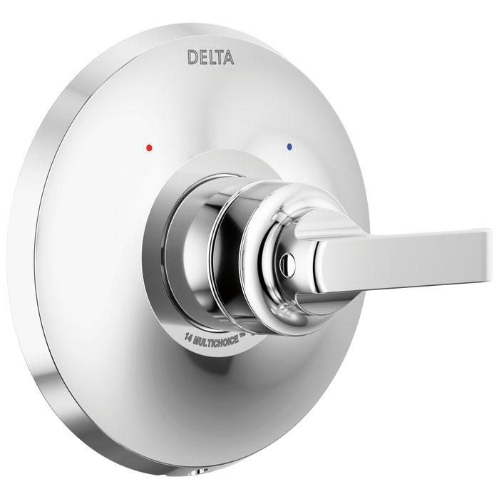 Delta Tetra T14089 14 Series Valve Only Trim, lumicoat chrome