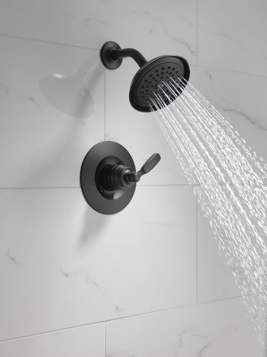 Delta Woodhurst T14232 Shower Trim, matte black - view 3