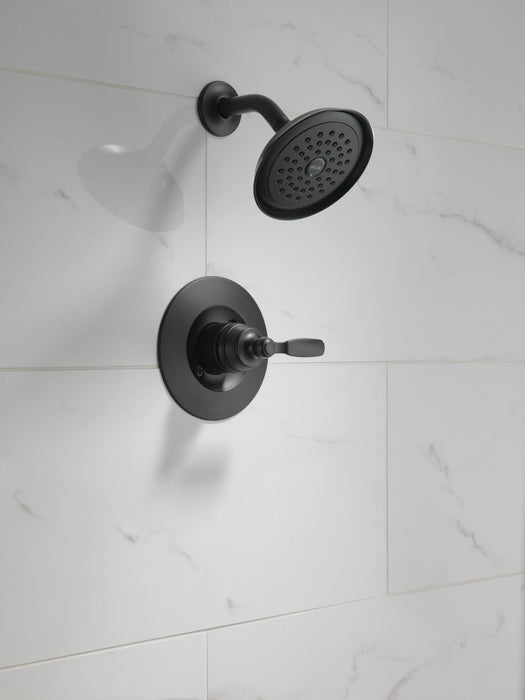 Delta Woodhurst T14232 Shower Trim, matte black - view 4