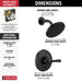 Delta Kayra T14233 Monitor 14 Series Shower Trim, matte black - view 4