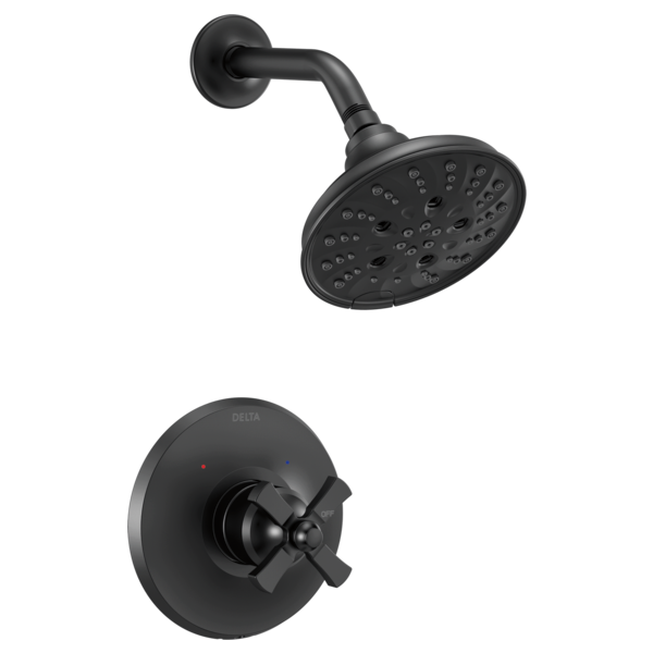 Delta Dorval T14256 Monitor 14 Series Shower Trim - Less Handle, matte black - view 2