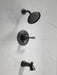 Delta Woodhurst T14432 Tub/Shower Trim, matte black - view 4