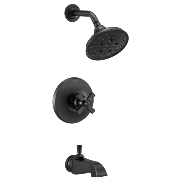 Delta Dorval T14456 Monitor 14 Series Shower Trim - Less Handle, matte black - view 2