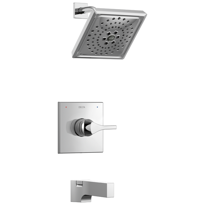 Delta Zura T14474 Monitor 14 Series H2OKINETIC Tub & Shower Trim, chrome