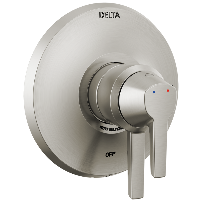 Delta Galeon T17072 17 Series Valve Only Trim, lumicoat stainless