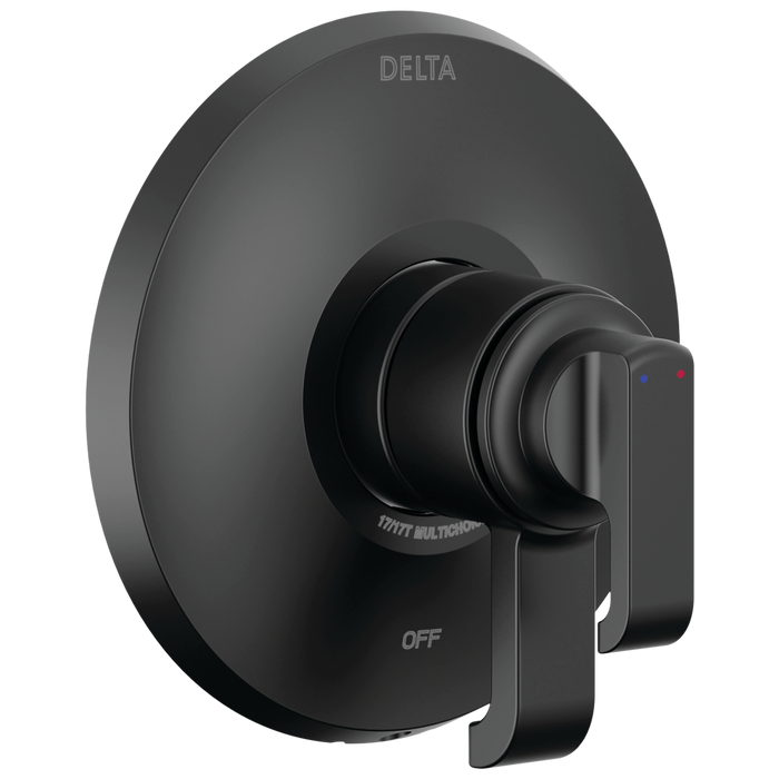 Delta Tetra T17089 17 Series Valve Only Trim, matte black