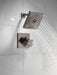Delta Trillian T17243 17 Series H2Okinetic Shower Only Trim, lumicoat black stainless - view 2