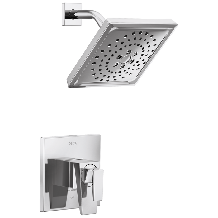 Delta Trillian T17243 17 Series H2Okinetic Shower Only Trim, lumicoat chrome