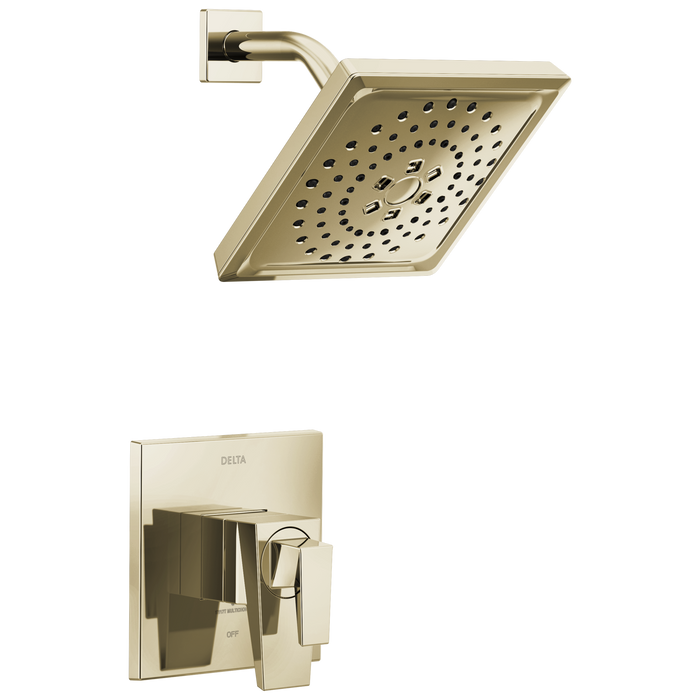 Delta Trillian T17243 17 Series H2Okinetic Shower Only Trim, lumicoat polished nickel