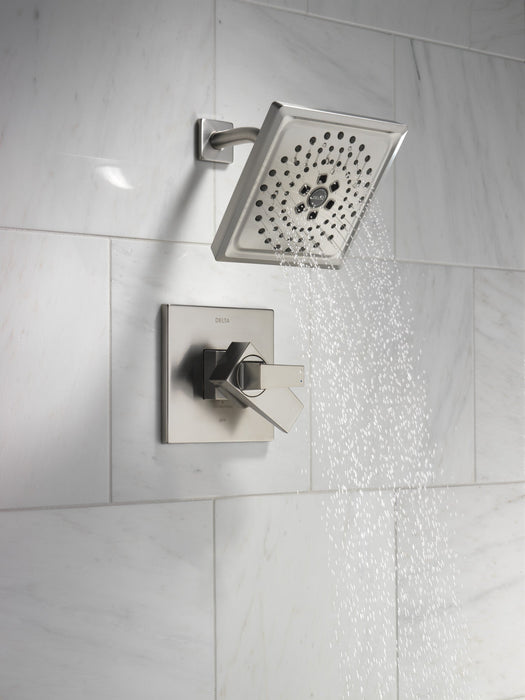 Delta Trillian T17243 17 Series H2Okinetic Shower Only Trim, lumicoat stainless - view 2