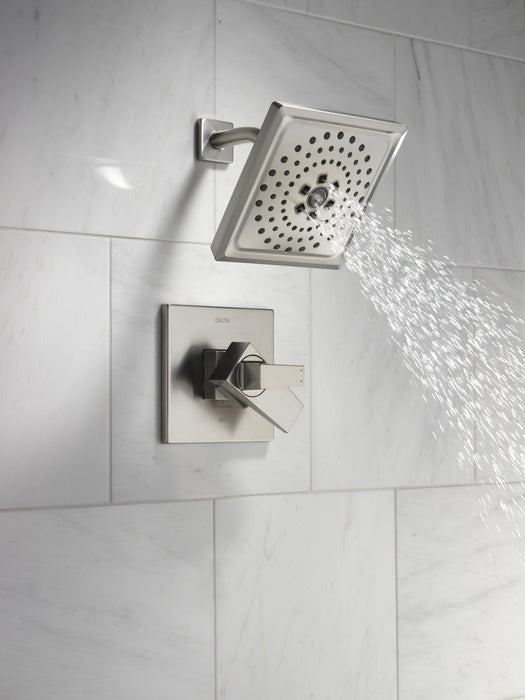 Delta Trillian T17243 17 Series H2Okinetic Shower Only Trim, lumicoat stainless - view 4