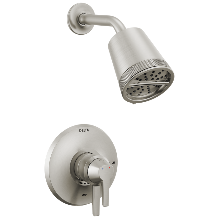 Delta Galeon T17271 17 Series Shower Trim with Cylinder SH, lumicoat stainless