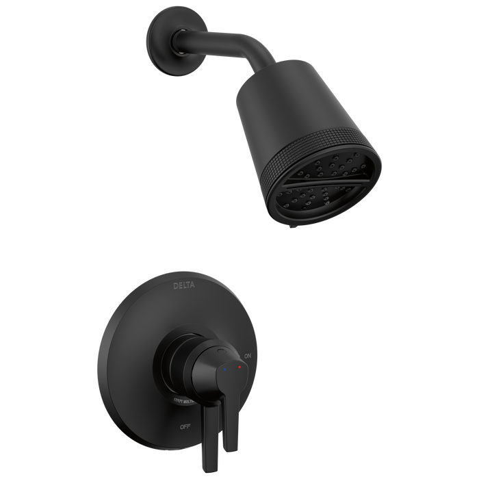 Delta Galeon T17271 17 Series Shower Trim with Cylinder SH, matte black