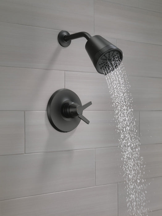 Delta Galeon T17271 17 Series Shower Trim with Cylinder SH, matte black - view 2