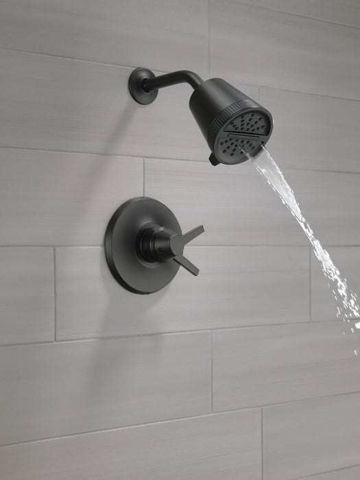Delta Galeon T17271 17 Series Shower Trim with Cylinder SH, matte black - view 3